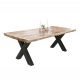 Mese dining - Masa design industrial Iron Craft 200cm Mango