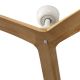 Lustre cu ventilator - Ventilator aplicat tavan cu telecomanda KLIM S 92,5cm, alb/ pin