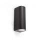 Aplica perete exterior IP65, 2xGU10 ESTELA negru
