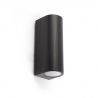 Aplica perete exterior IP65, 2xGU10 ESTELA negru