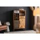 Dulapuri - Bar vintage ATELIER 120cm, lemn de pin natural
