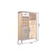 Dulapuri - Bar vintage ATELIER 120cm, lemn de pin natural