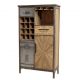 Dulapuri - Bar vintage ATELIER 120cm, lemn de pin natural