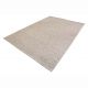 Covor WOOL XXL 350x240cm gri argintiu din lana