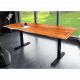 Birouri - Birou cu inaltime reglabila electrica Mammut 180cm, salcam