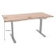 Birouri - Birou cu inaltime reglabila electrica Mammut 120cm, salcam