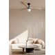Lustre cu ventilator - Lustra cu Ventilator aplicat tavan cu telecomanda KLIM L 150cm, negru/ pin
