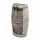 Biblioteci-Rafturi - Raft jumătate de butoi de vin, Bodega 80cm pin natur