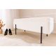 Banchete-Tabureti - Bancheta tapitata cu spatiu de depozitare LOFT 100cm boucle white