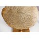 Masute Living - Masuta auxiliara cu aspect deosebit Leaf 40cm, auriu
