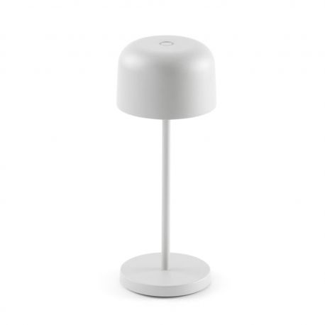 Lampi decorative si solare - Lampa de exterior portabila IP54 MAVIS 200 alba