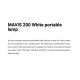 Lampi decorative si solare - Lampa de exterior portabila IP54 MAVIS 200 alba