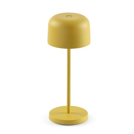 Lampi decorative si solare - Lampa de exterior portabila IP54 MAVIS 200 galbena