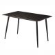Mese dining - Masa dining cu blat ceramic Milano gri 140x80cm