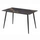 Mese dining - Masa dining cu blat ceramic Milano Aurora Oro 140x80cm