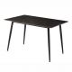 Mese dining - Masa dining cu blat ceramic Milano gri 120x80cm