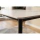 Mese dining - Masa dining cu blat ceramic Milano Alb 120x80cm