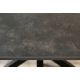 Mese dining - Masa dining cu blat ceramic GALAXIE gri 160x90cm