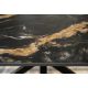 Mese dining - Masa dining cu blat ceramic GALAXIE Aurora Oro 160x90cm