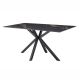 Mese dining - Masa dining cu blat ceramic GALAXIE Aurora Oro 160x90cm