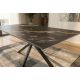 Mese dining - Masa dining cu blat ceramic GALAXIE Aurora Oro 180x90cm