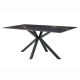 Mese dining - Masa dining cu blat ceramic GALAXIE Aurora Oro 180x90cm