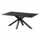Masute Living - Masuta de cafea cu blat ceramic GALAXIE gri 100x60cm