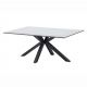 Masute Living - Masuta de cafea cu blat ceramic GALAXIE Alb 100x60cm