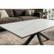 Masute Living - Masuta de cafea cu blat ceramic GALAXIE Alb 100x60cm