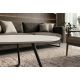 Masute Living - Masuta de cafea cu blat ceramic alb MARVELOUS 70cm