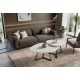 Masute Living - Masuta de cafea cu blat ceramic alb MARVELOUS 70cm