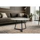 Masute Living - Masuta de cafea cu blat ceramic alb MARVELOUS 70cm