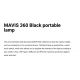 Lampi decorative si solare - Lampa de exterior portabila IP54 MAVIS 360 negru