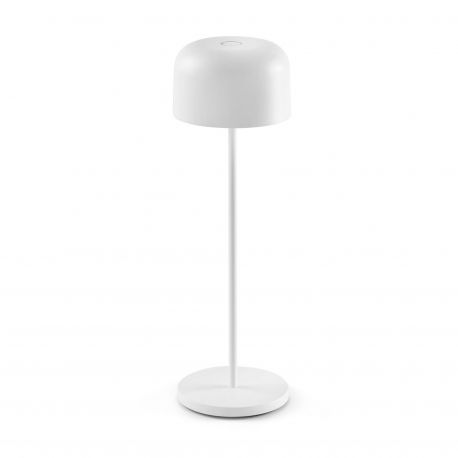 Lampi decorative si solare - Lampa de exterior portabila IP54 MAVIS 360 alba