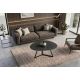 Masute Living - Masuta de cafea cu blat ceramic gri MARVELOUS 90cm