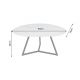 Masute Living - Masuta de cafea cu blat ceramic alb MARVELOUS 90cm