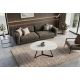 Masute Living - Masuta de cafea cu blat ceramic alb MARVELOUS 90cm