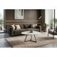 Masute Living - Masuta de cafea cu blat ceramic alb MARVELOUS 90cm