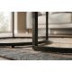 Masute Living - Set de 2 masute cu blat ceramic Aurora Oro ELEGANCE 75cm