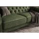 Canapele - Canapea extensibila, Catifea Vogue verde muschi, Maison Belle Affaire 220cm