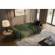 Canapele - Canapea extensibila, Catifea Vogue verde muschi, Maison Belle Affaire 220cm