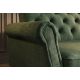 Canapele - Canapea extensibila, Catifea Vogue verde muschi, Maison Belle Affaire 220cm