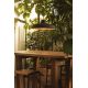 Pendule - Pendul iluminat exterior decorativ IP65 SAGA negru