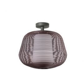 Plafoniere - Lustra aplicata iluminat exterior decorativ IP54 NARA S maro rustic