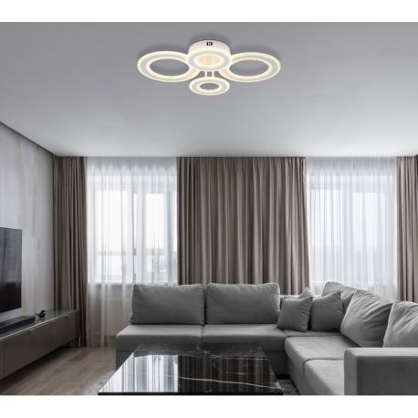 Plafoniere - Plafoniera LED CCT design circular ANTHONY