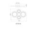 Plafoniere - Plafoniera LED CCT design circular ANTHONY