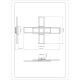 Plafoniere - Plafoniera LED design geometric TATJANA