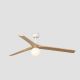 Lustre cu ventilator - Lustra cu Ventilator aplicat cu telecomanda KLIM L 150cm, alb/ pin