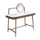 Birouri - Masa machiaj design LUX White-Walnut
