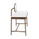 Birouri - Masa machiaj design LUX White-Walnut